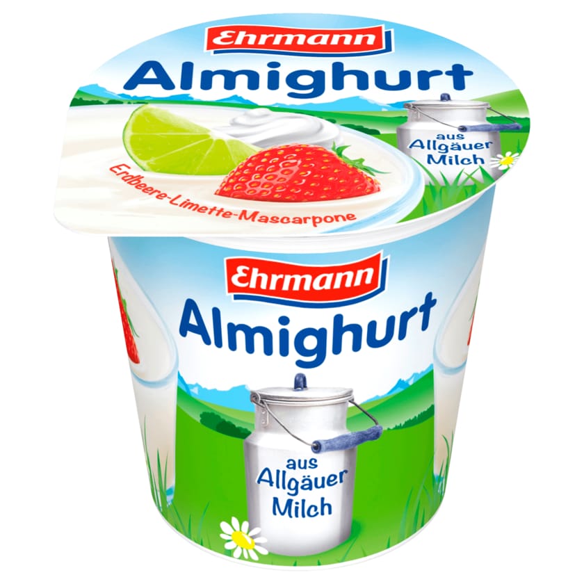 Ehrmann Almighurt Erdbeer-Limette-Mascarpone 150g